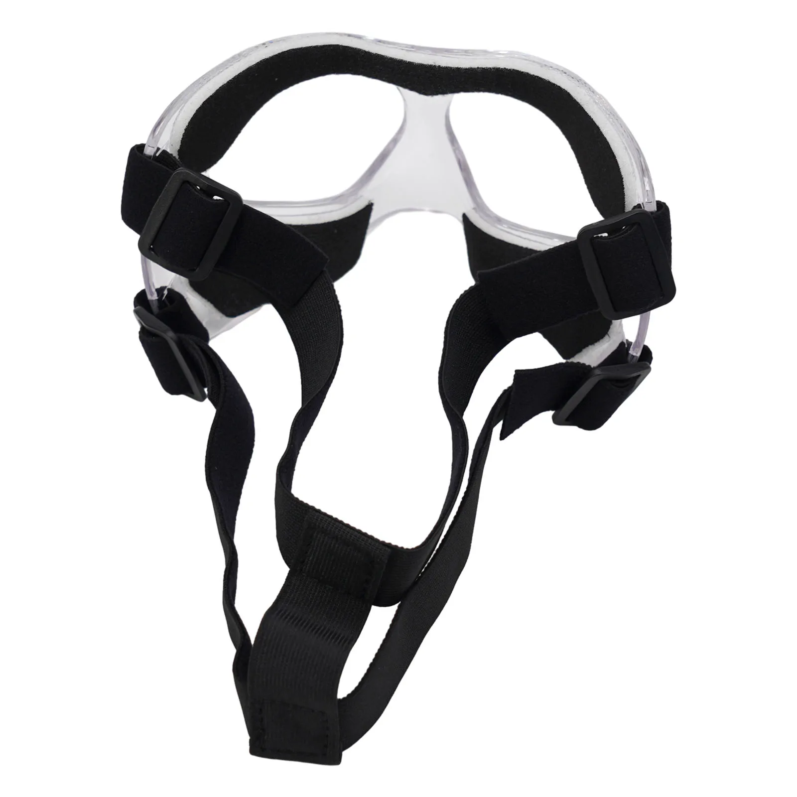 Basketball Nose Guard Protective Adjustable Anti-Collision Clear With Pad  Facial Protective Cover With Sponge Pad Adjustable