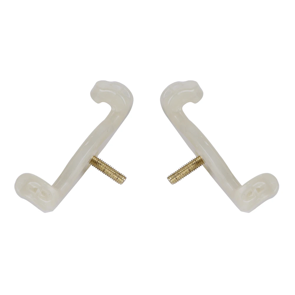 2pcs Fiddles Shoulder Padded Adjustable Rubber Fiddle Cushioning Feet Rest Replacement Non-slip  Musical Instrument Parts