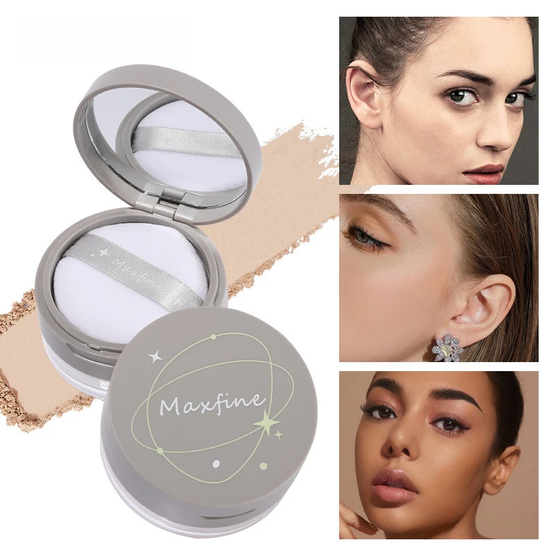 Powder Long-lasting Waterproof Matte Oil-control Color Make-up Face Translucent Finishing Powder