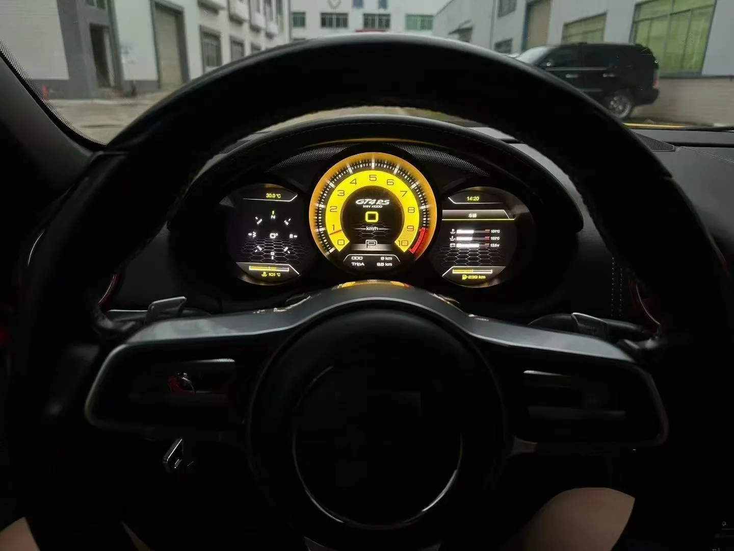 Upgrade Smart Cluster Speedometer Instrument Cluster For Porsche Macan 2014-2023 Boxster LCD Digital Screen Dashboard