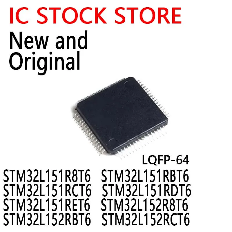 1PCS LQFP64 STM32L151R8T6 STM32L151RBT6 STM32L151RCT6 STM32L151RDT6 STM32L151RET6 STM32L152R8T6 STM32L152RBT6 STM32L152RCT6