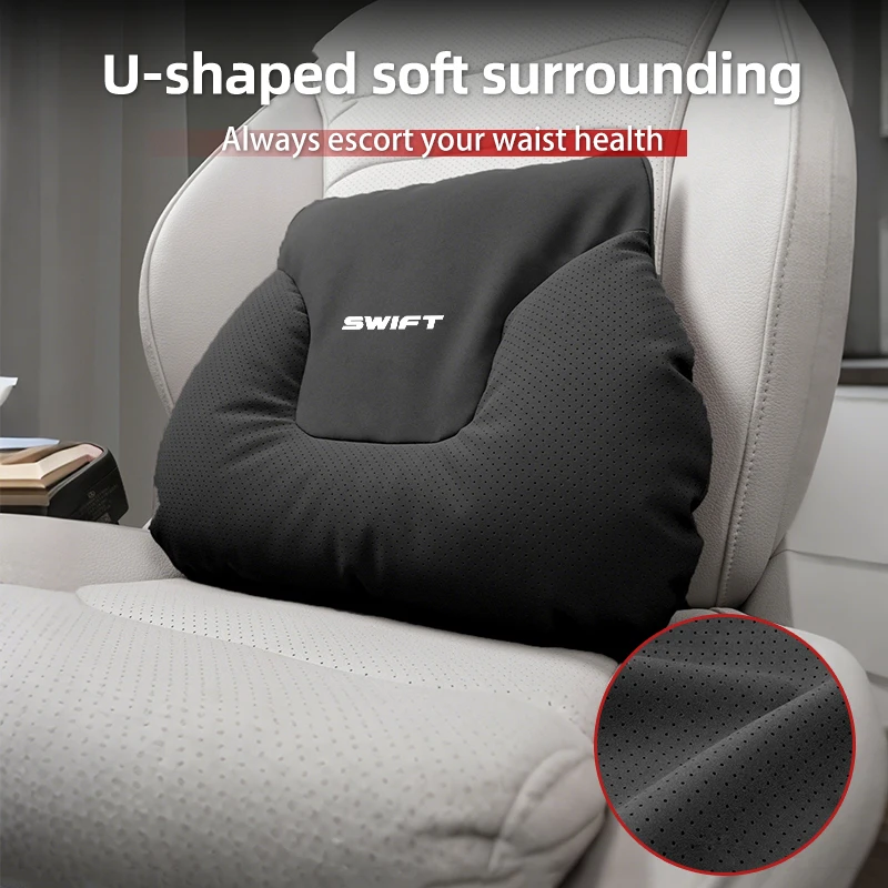 Car Accessories Headrest Lumbar Support Seat Neck Pillow For Suzuki Swift Jimny Vitara Grand Ignis DZire Alto Baleno Spacia Xbee - view 6