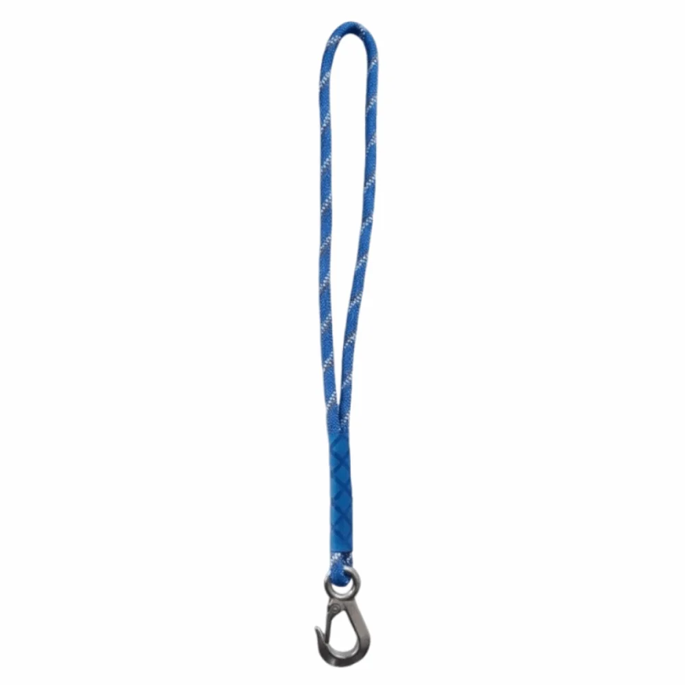 50/100/150cm Swing Hanging Rope with Stainless Steel Hook Large Load-bearing Heavy Duty Polyester Sling Durable Wear-resistant