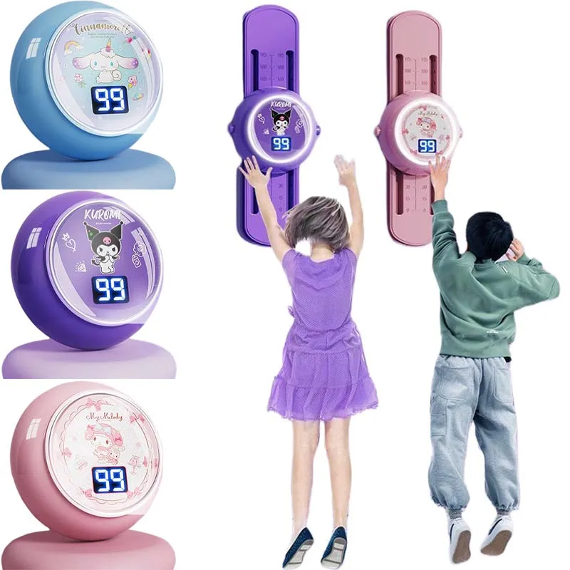 

Sanrio Kuromi Touch High Jump Counter Children's Touch High Training Games Fun Sports Creative Counting Bouncing Toys Gifts New