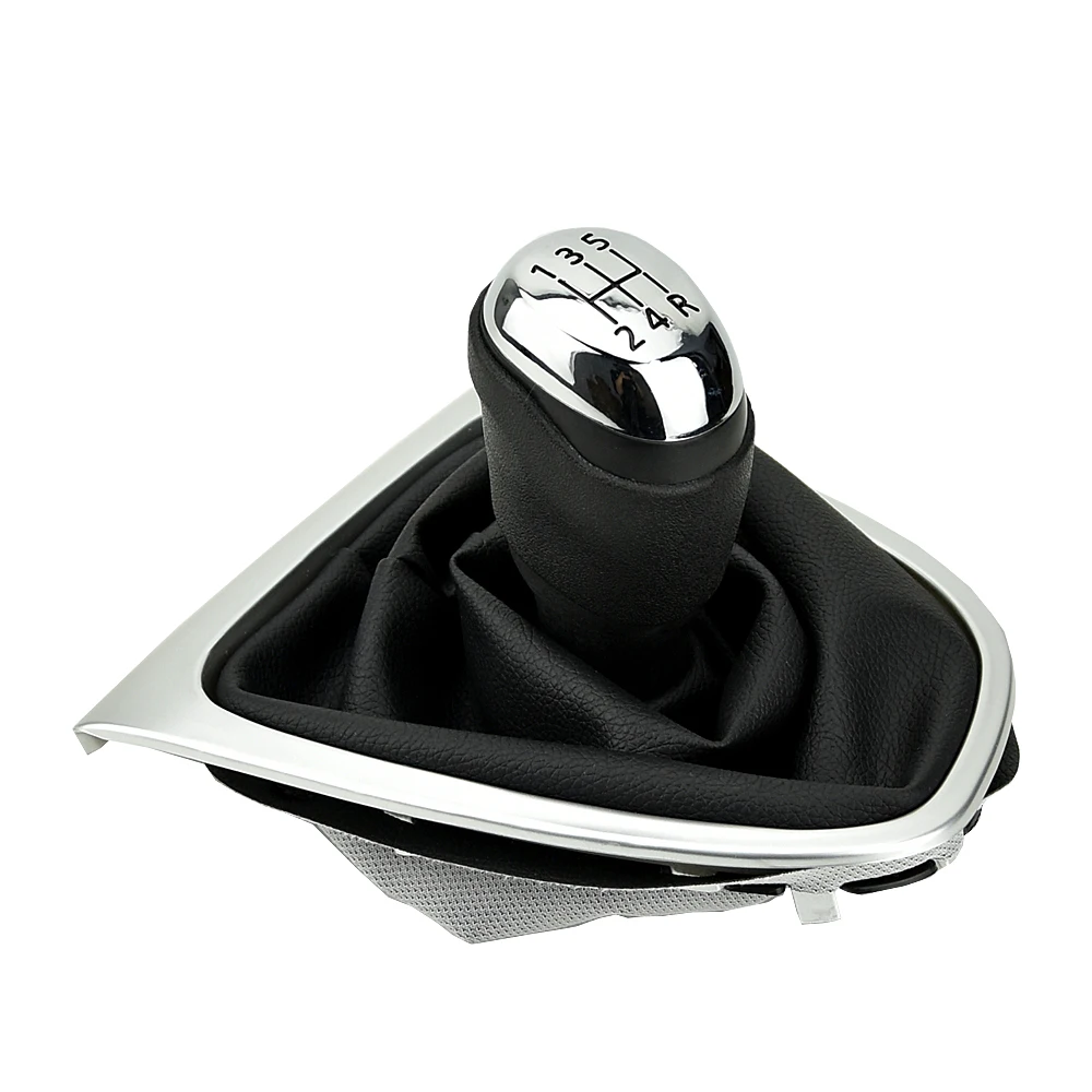 5/6 Speed For Renault Clio 4 Mk4 IV 2012 2013 2014 2015 2016 2017 2018 2019 Gear Shift Knob Gear Shift C5/llar Gaiter Boot Cover