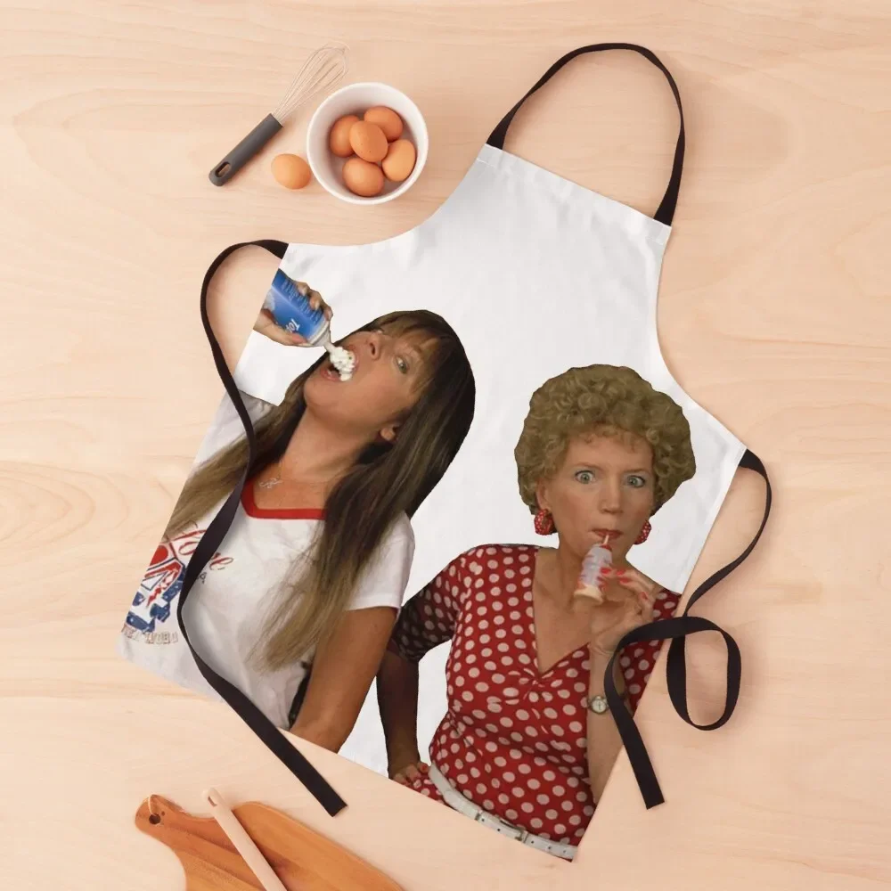 

Kath and Kim: Whipped Cream Apron men Manicurists New year's Apron