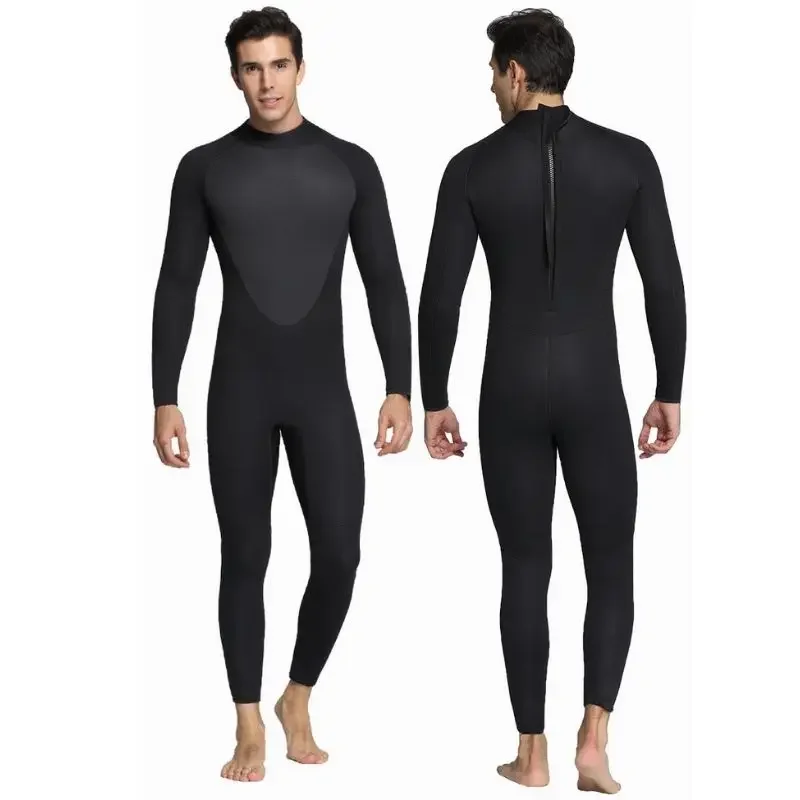 

Men's Wetsuit 5mm Neoprene Full Surf Suit for Diving and Water Sports