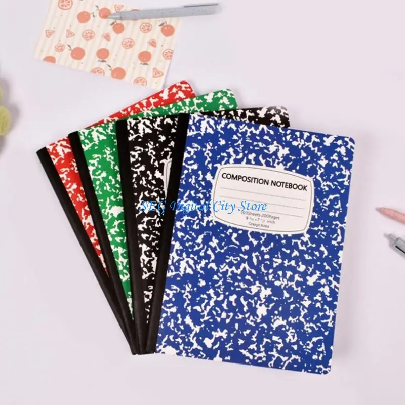 U75B Softcover College Ruled Composition Notebook, 100 Sheets for Class Writing