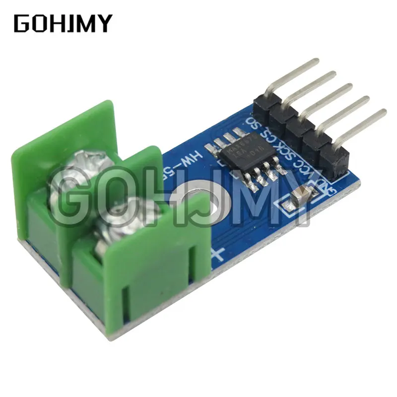 وحدة MAX6675 + وحدة استشعار درجة الحرارة الحرارية من النوع K لاردوينو