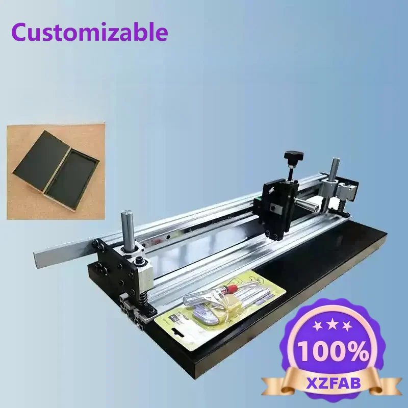 Factory Direct 2026 Small Upgrade Manual Slotting and Sampling Machine Gift Box Gray Cardboard V-slot Machine Sampling Machine G