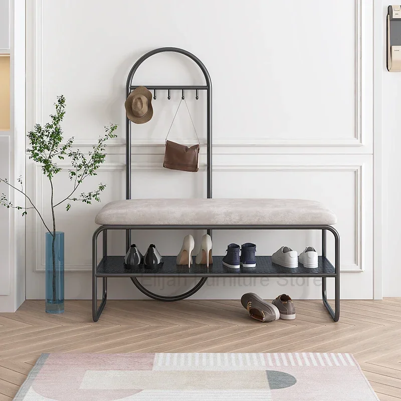 

Minimalist Shoe Rack Storage Bench With Bench Vertical Entryway Shoe Cabinets Dustproof Tool Scarpiere Entrance Furniture