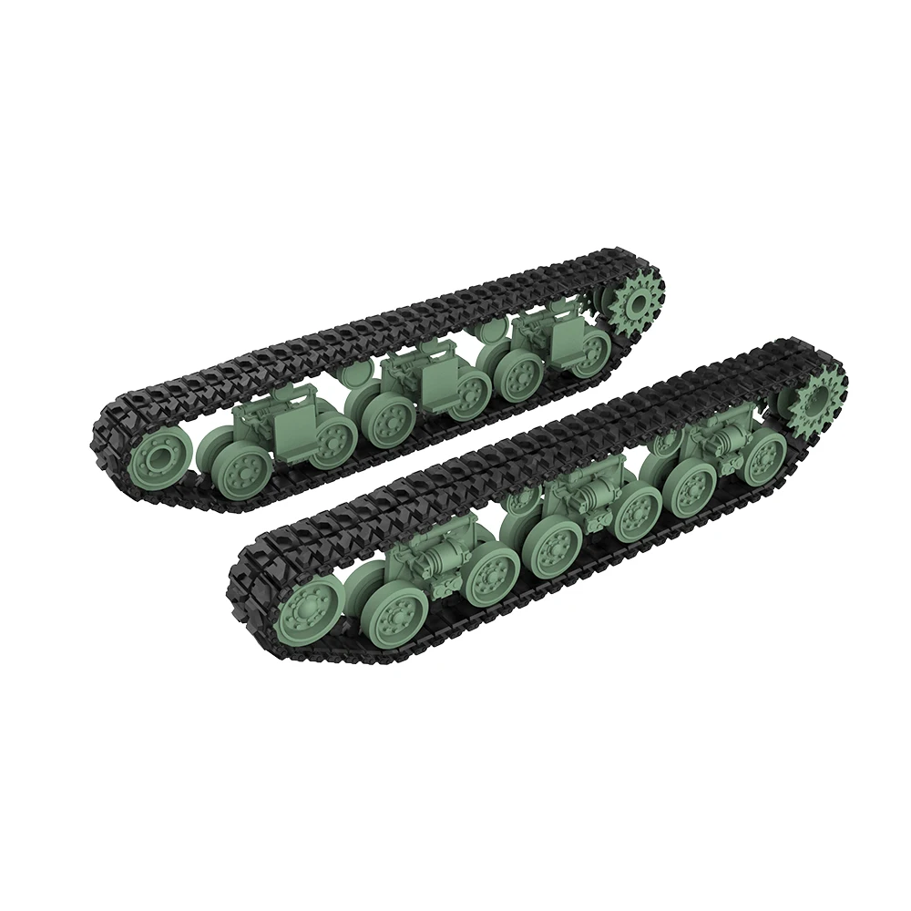 

Yao's Studio LYTG023 1/35 1/72 Model Upgrade Parts M4A3 (76)W "Sherman" HVSS Tank Tracks