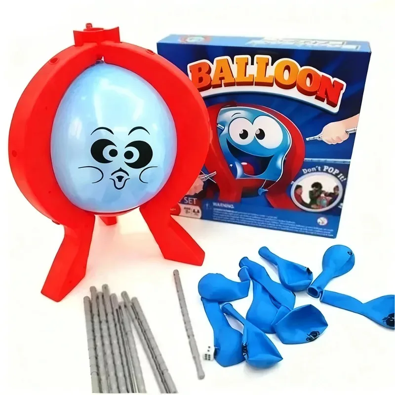 Exciting Balloon Exploding Game Bursting Balloon Popping for Family Party Game Prop Prank Punishment for Kids Birthday Present