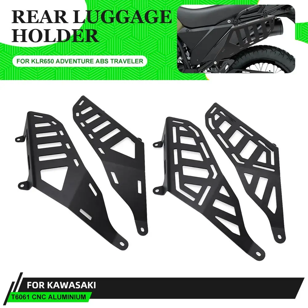 

FOR Kawasaki KLR650 Side Case Bracket KLR 650 ABS Motorcycle Saddlebag Support Bracket Side Mount Pannier Racks Side Carrier
