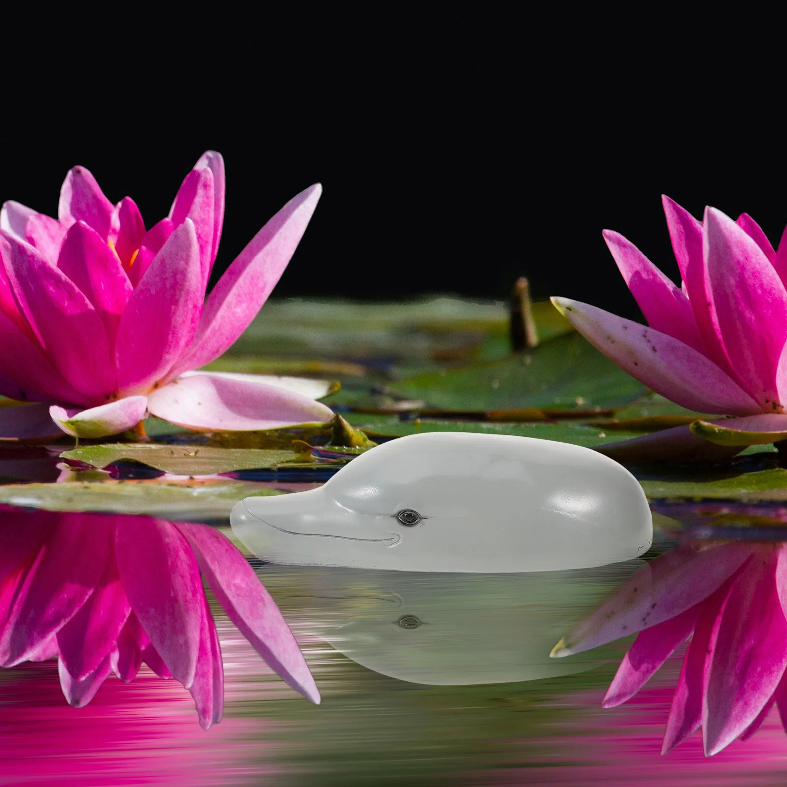 فرس النهر رئيس تمثال الراتنج حديقة النحت في الهواء الطلق فناء ديكور سطح المكتب الحيوان للمنزل حوض السمك حديقة الديكور