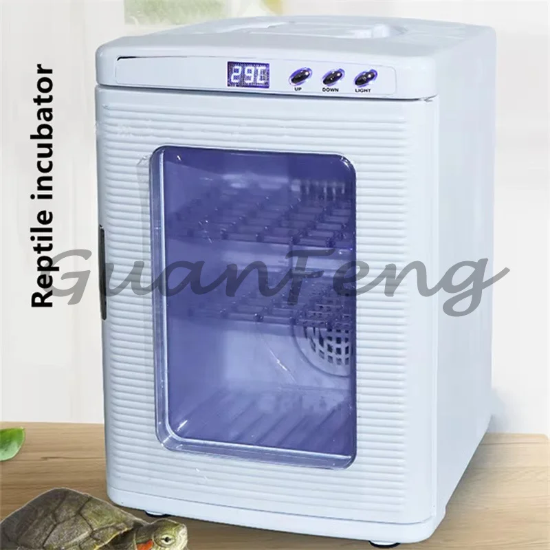 25L Intelligent Reptile Incubator, Automatic Digital Thermostat Hatching Cabinet for Reptile Egg Breeding
