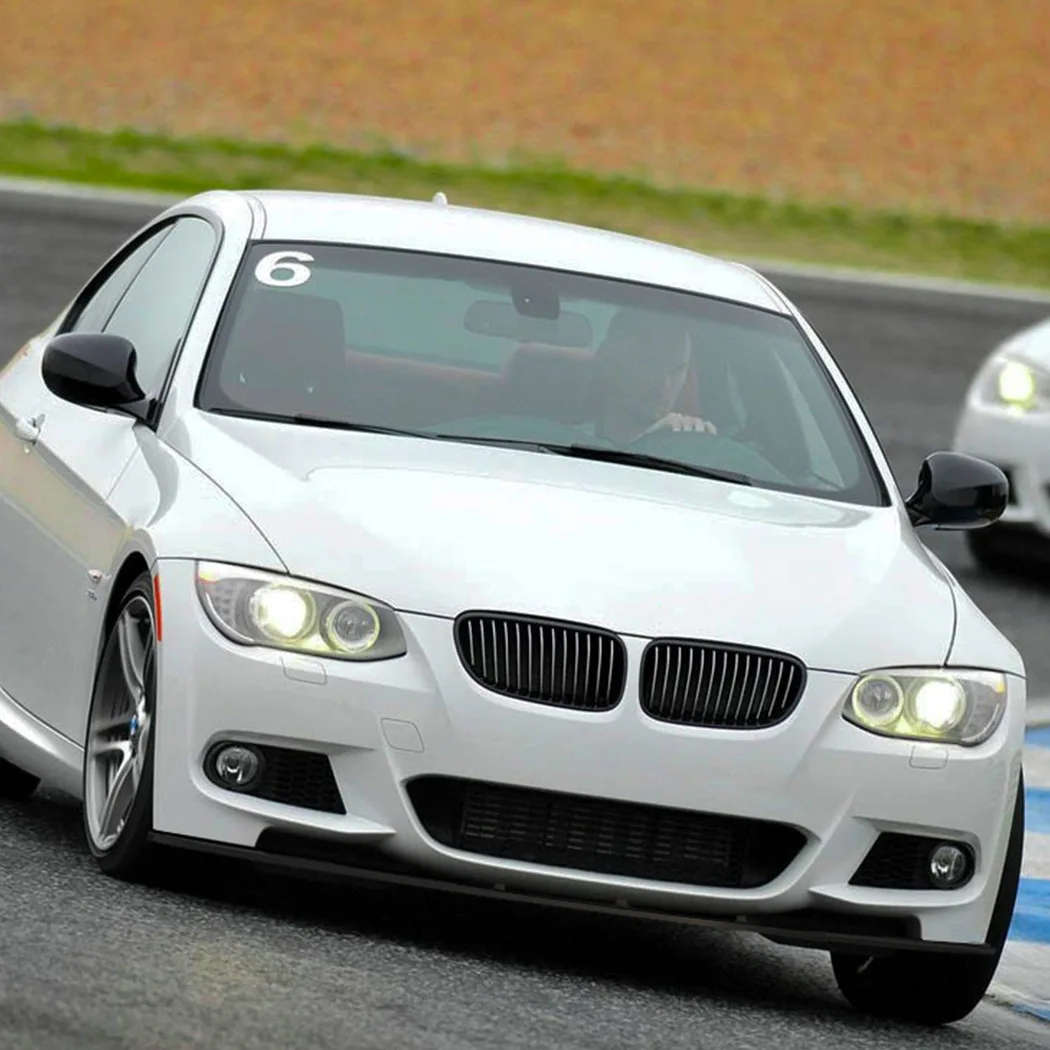 Front Bumper Lip Spoiler For BMW 3 Series E92 E93 M Sport 2006-2013 Front Bumper Protector Lower Blade Splitter Car Styling