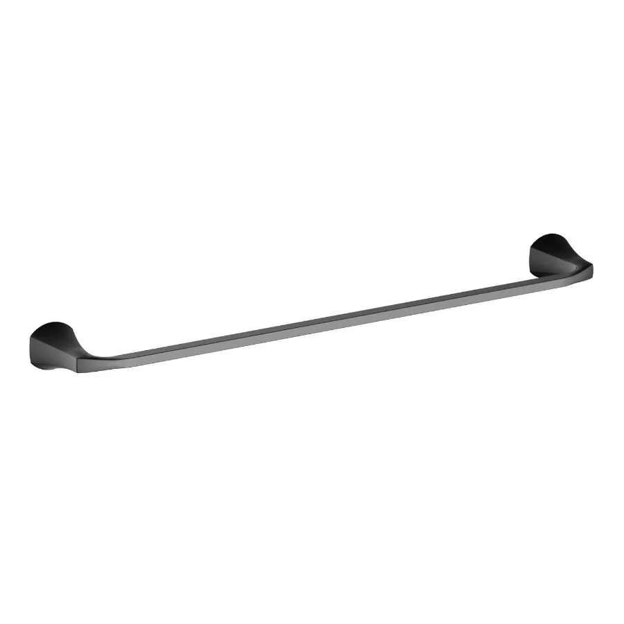 

Simple Flare Wall Mount 24 inch Towel Bar Matte Black