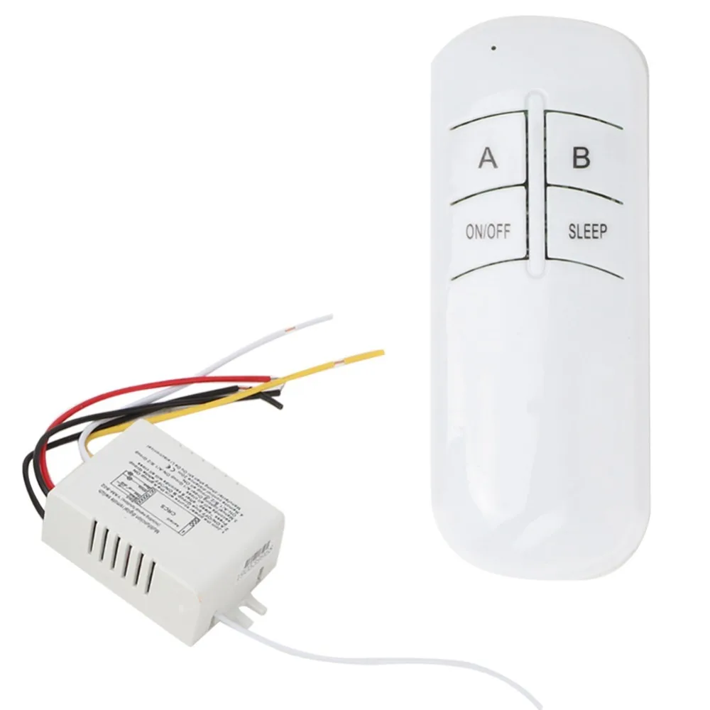 2/3/4 Ways Wall Remote Control Switch ON/OFF ABS Flame Retardant Material Wireless Wall Light Switch 220V Nominal 7A Relay