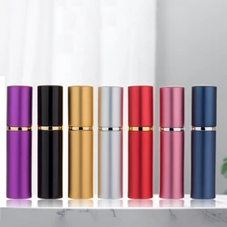 10/20/30/50pcs 10ml Aluminum Perfume Bottle Portable Refillable Travel Perfume Atomizer Mini Spray Bottle Empty Perfume Atomiser