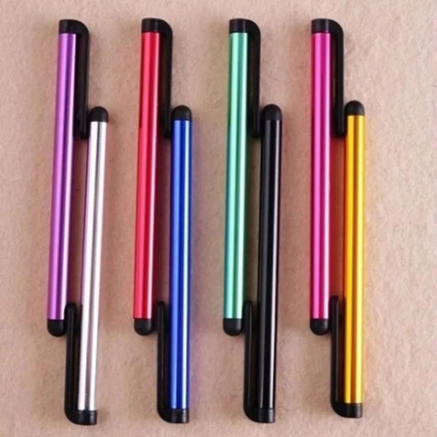 1000pcs/lot Soft Head Capacitive Touch Screen Stylus Pen For iPad iPhone Universal Tablet PC Mobile Phone Pencil