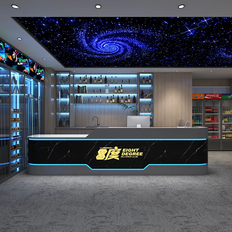 Service Cabinet Reception Desk Executive Register Premium Front Modern Desk Salon Cashier Rezeption Desk Beauty Modern Furniture