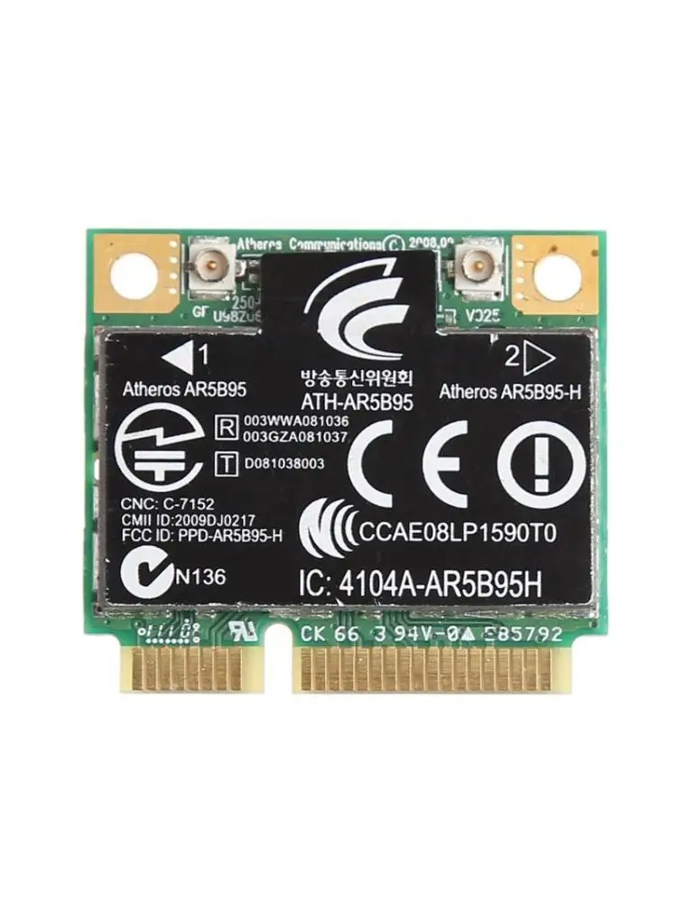 Half Mini PCI-E Wireless Card PCI WIFI Adapter for HP Atheros AR9285