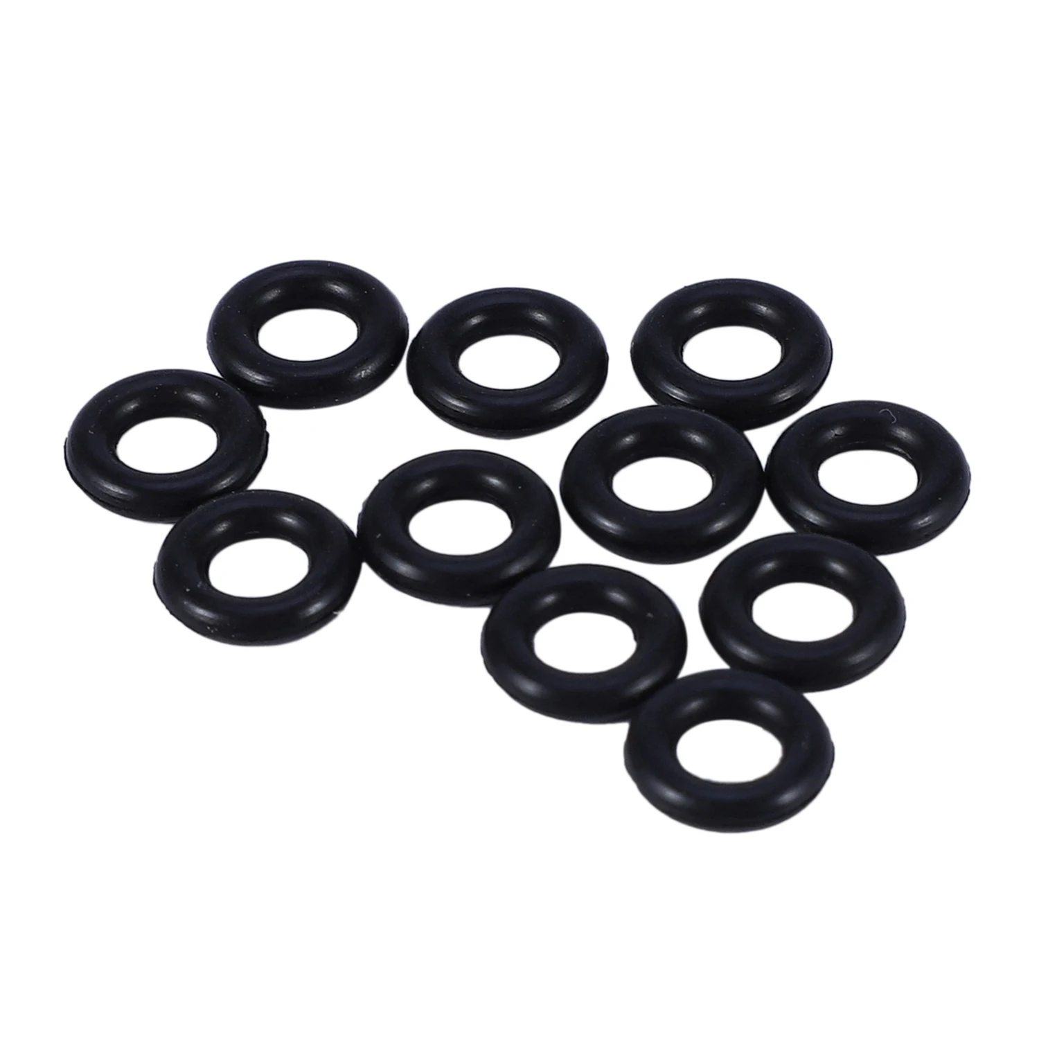 10 pcs Black Rubber Oil Seal O Shaped Rings Seal washers 8 x 4 x 2 mm