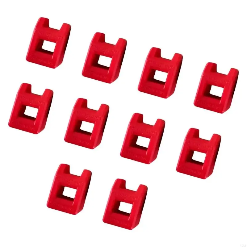 57QF 10Pieces 소형 드라이버 마그네이저 및 가구 어셈블리를위한 Demagnetizer