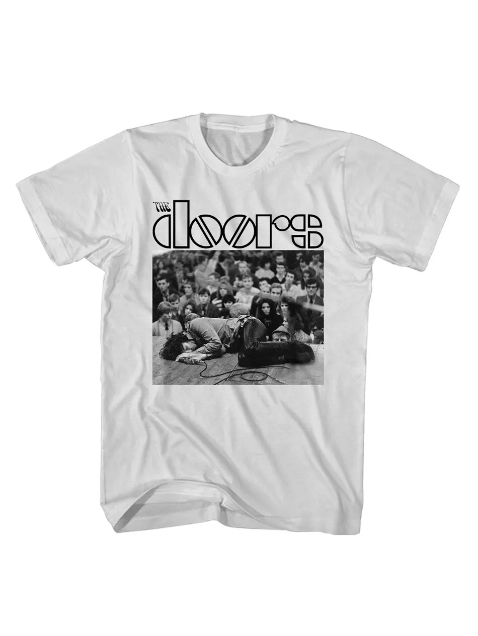 The Doors Rocking Band Retro Classic Short-Sleeved T-Shirt Cotton Casual Accessories