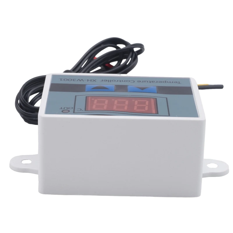 Digital Temperature Controller Display Thermostat Control Switch And Thermistor Sensors Temperature Probe