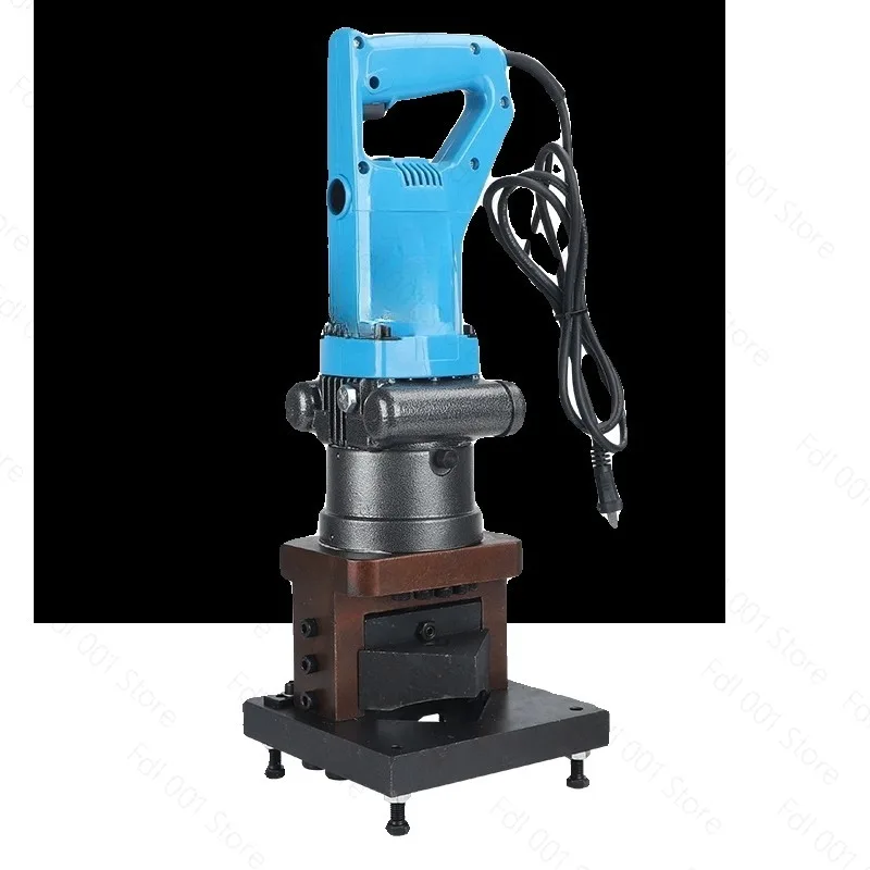 Portable Electric Hydraulic Punching Machine Chamfer Iron Cutting Round Angle Bevel Multifunctional Angle Steel Cutting Machine