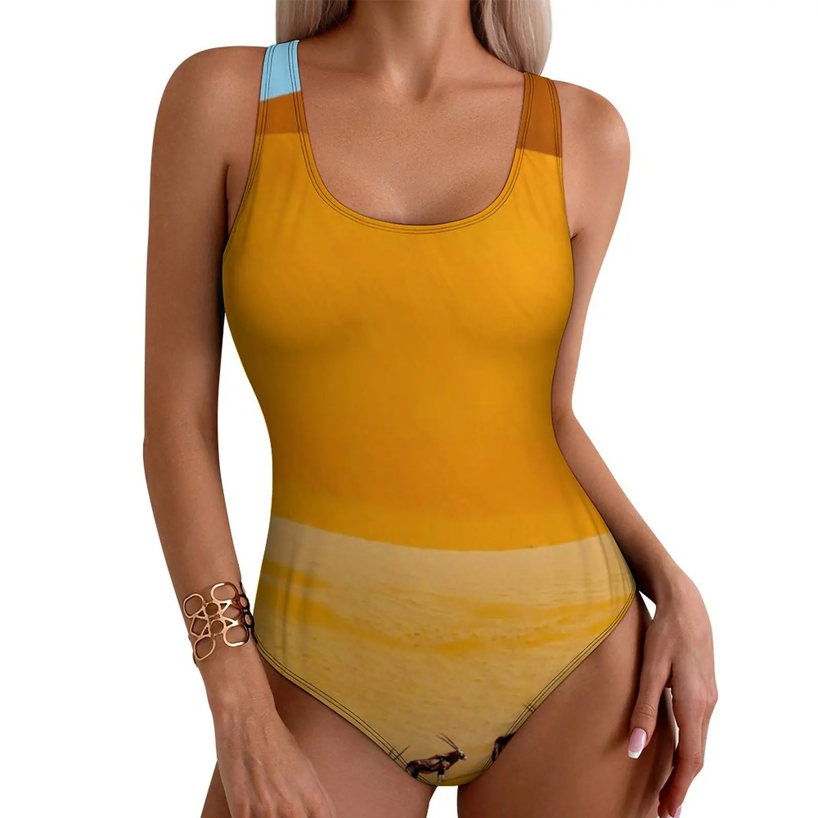 Namib Namibia Desert Swimsuit Sexy South Africa Female Swimwear One Piece Fantasy Swimsuits Sport Push Up Backless Bathing Suit
