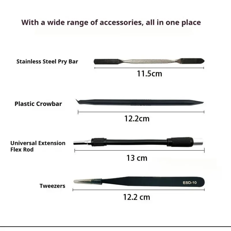 66-in-1 Multifunctional Precision Screwdriver Set Chrome Vanadium Steel Dismantling Combination Laptop Cell Phone Repair Tools
