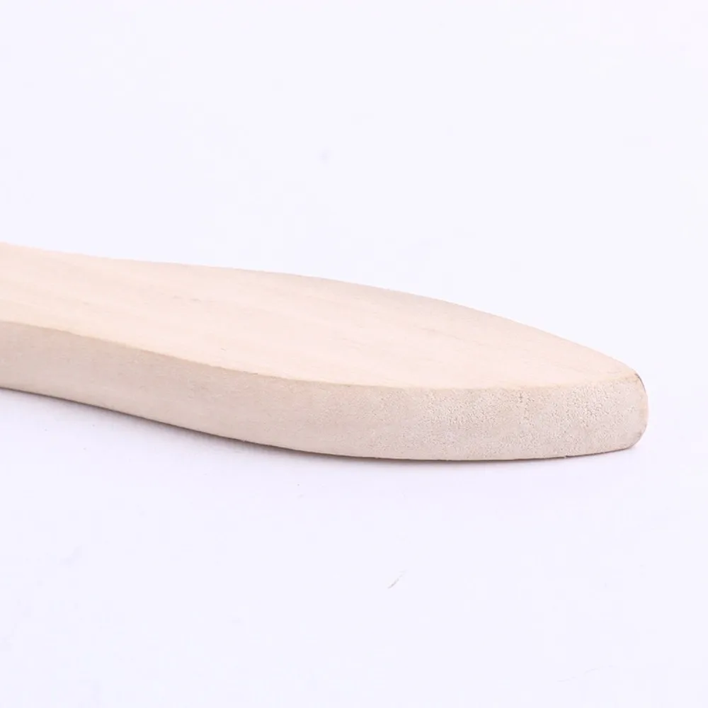 فرشاة احترافية بمقبض خشبي لتصفيف الشعر المستعار ومشط فولاذي مضاد للكهرباء الساكنة وفك تشابك الشعر المستعار ومتين