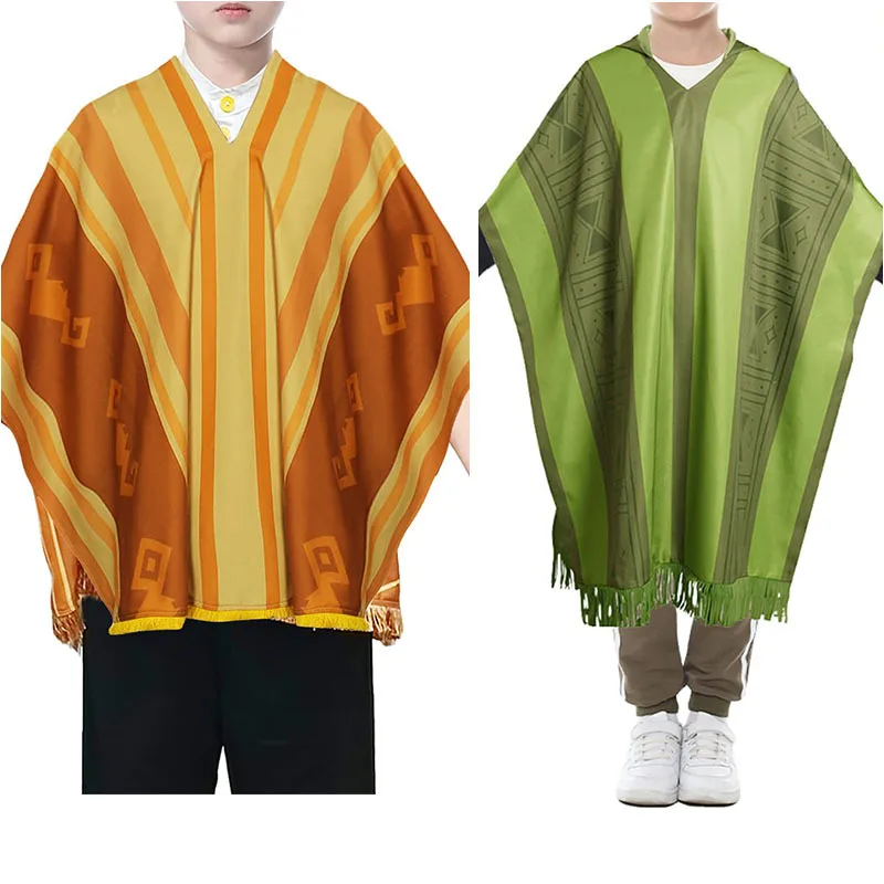 

Anime "Magical Girl" Madrigal Bruno Cosplay Costume Children Camilo, Unisex, Christmas Carnival Party Adult Cape