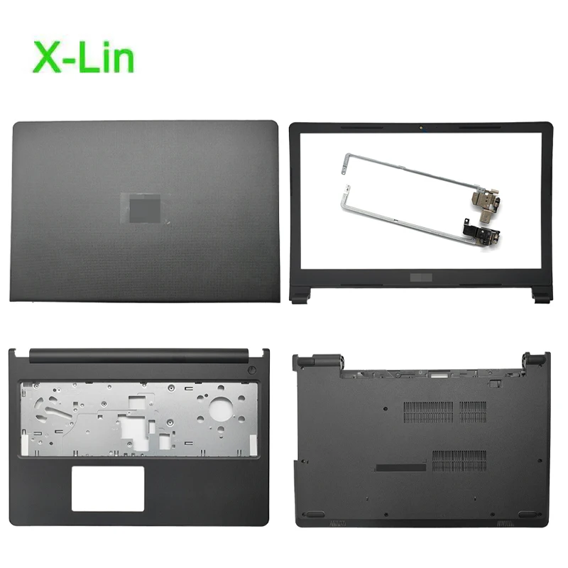 For Dell inspiron 15 3567 3576 3565 top cover screen Front bezel palmrest bottom shell back upper lower case hinge