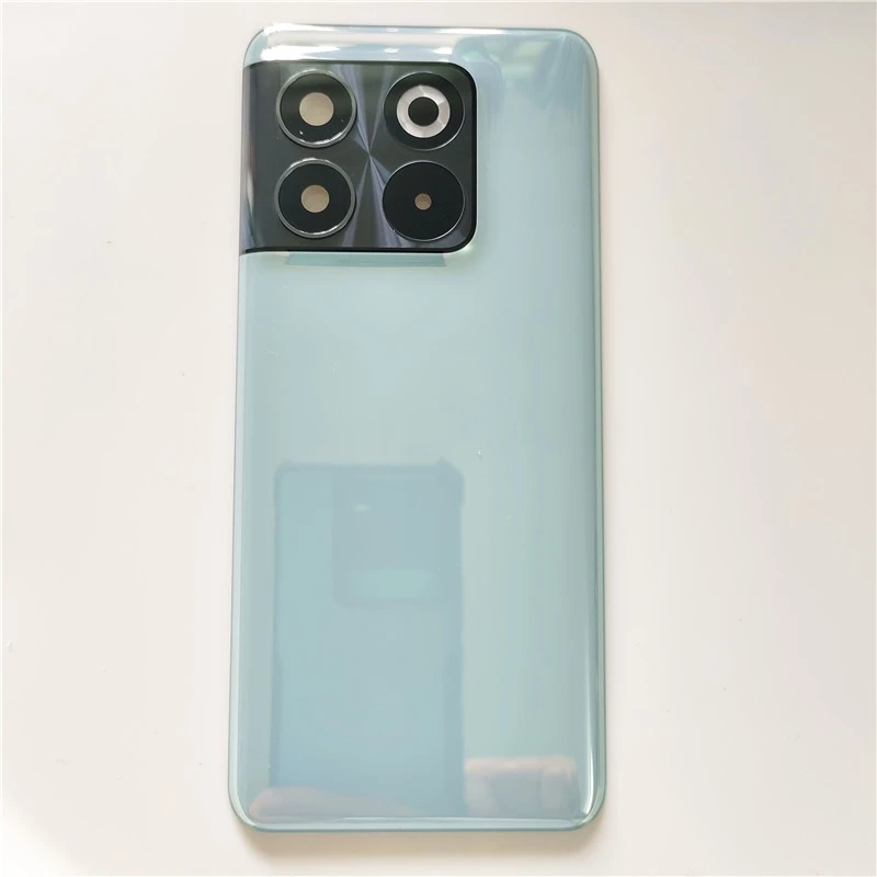 Dla OnePlus 10T 5G Szklana Klapka Baterii Twarda Tylna Klapka Obudowa Panel + Klej + Soczewka Aparatu — zdjęcie produktu 4