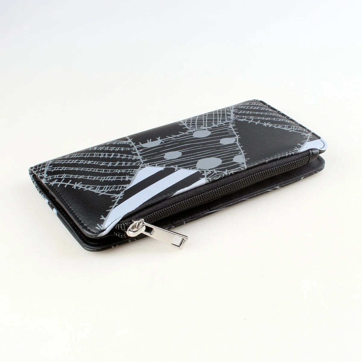 High-Quality Printed Bifold Wallet Fashionable Large Capacity Card Holder Coin Purse with ID Window image 4