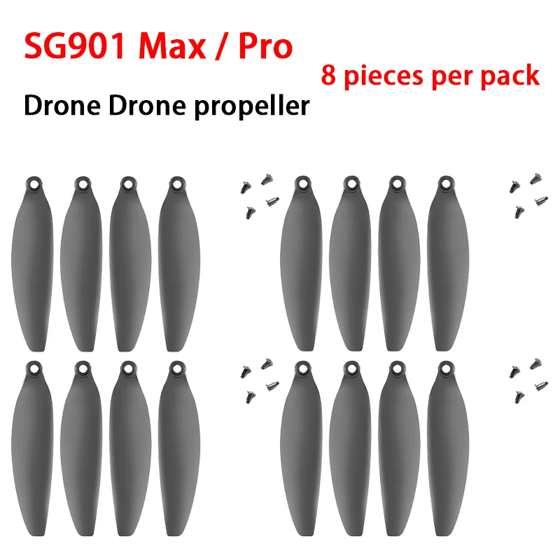 For SG901 Max Drone Original Propeller Spare Parts SG901Pro/Max Blade Drone Replacement Parts Replaceable Propellers