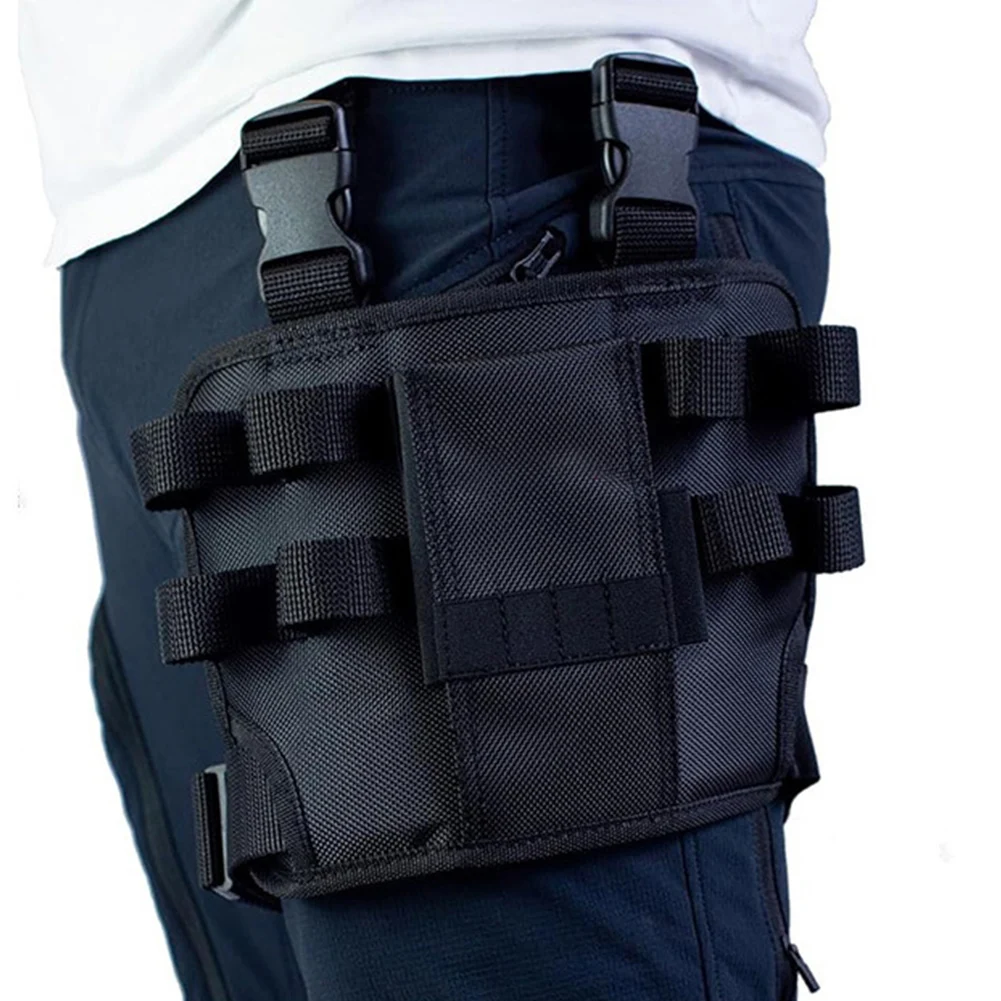 Bolsa de herramientas de reparación de Electricista Automotriz, riñonera de tela Oxford, anillos de herramientas múltiples, bolsa de herramientas de mantenimiento de piernas, organizador de herramientas