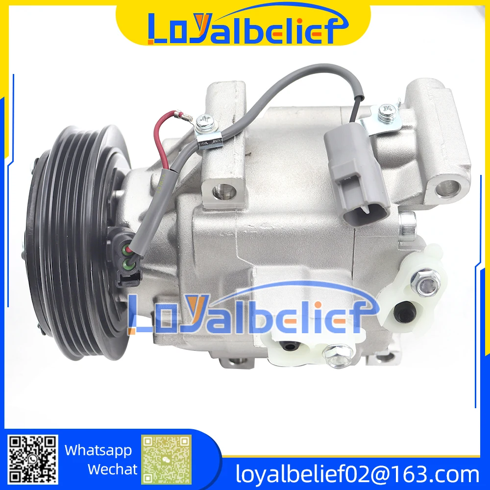 

Компрессор кондиционера SA06C для Toyota Yaris, Echo, Corolla 88320-1A481, 88320-1A510, 88310-52070, 88320-52010, 447220-6253, 447220-6068, 4PK