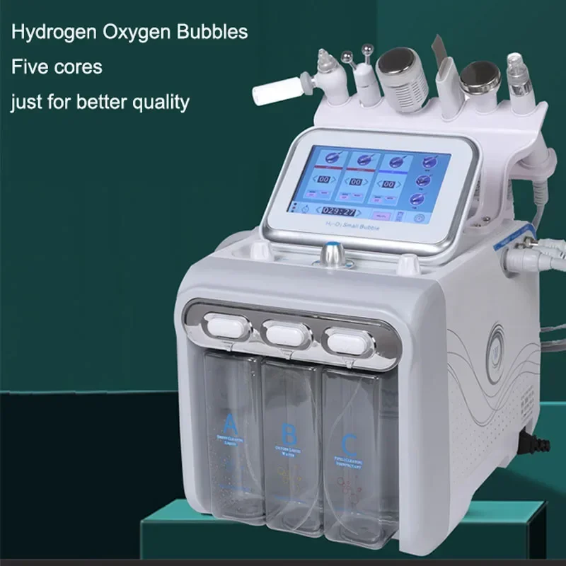 Hydrogen Oxygen Bubble Beauty Instrument Beauty Salon Special Cleaning Instrument Korea Large Bubble Skin Oxygen Injection Face