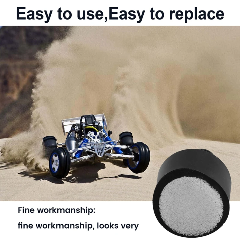 HSP-suku cadang 02028 spons Filter udara untuk 1:10 Aksesori suku cadang mobil RC, 5 buah