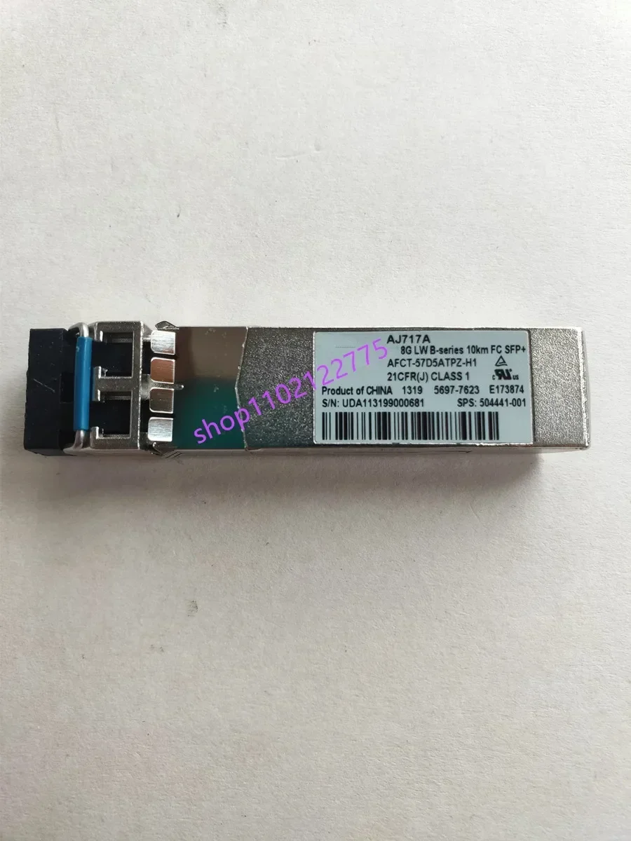 AJ717A/8G LW 10km SFP+/AFCT-57D5ATPZ-H1/5697-7623/E173874/504441-001/8GB 10KM Single Mode Optical Transceiver
