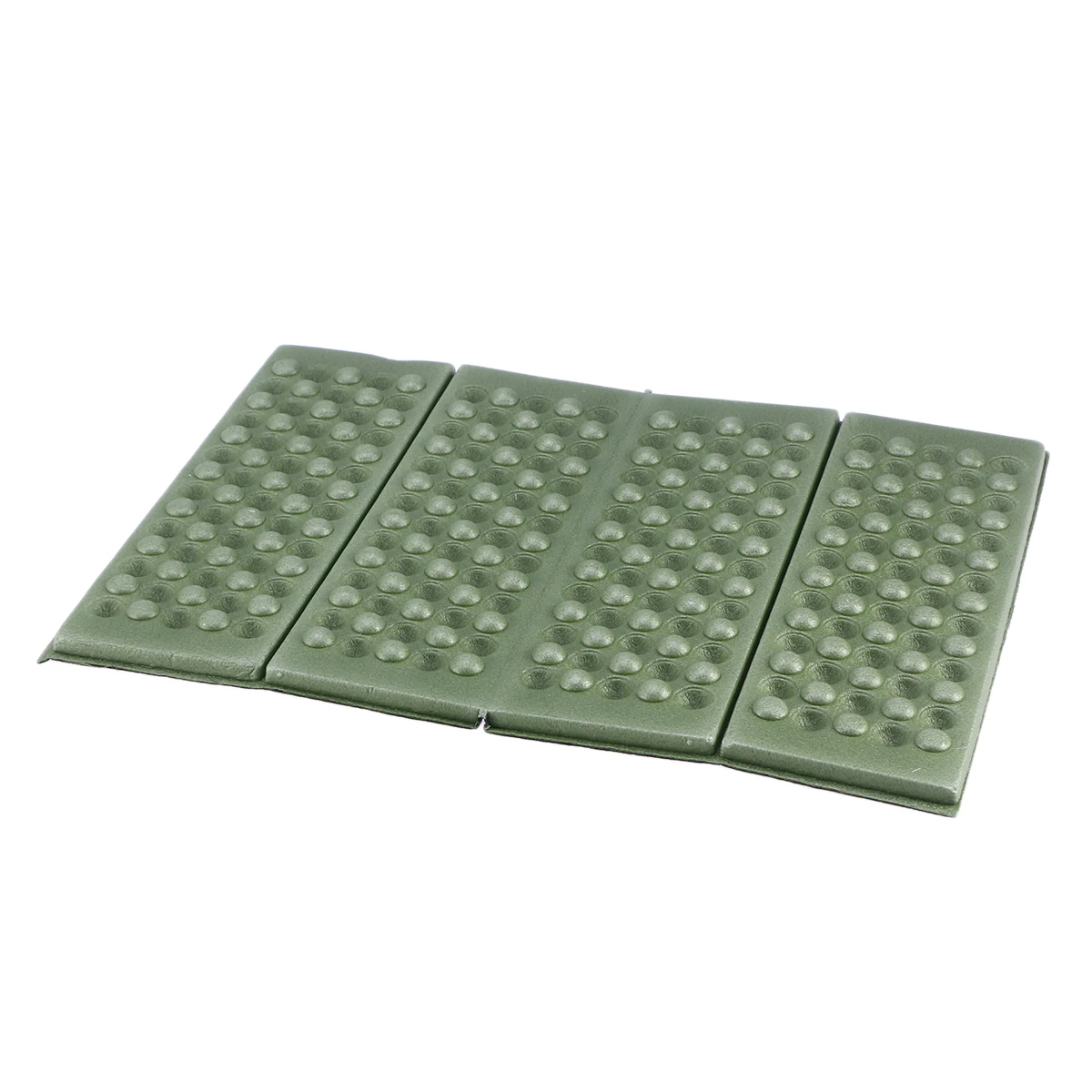 

4pcs Foldable Camping Pad Lightweight Waterproof Seat Mat Green Travel Picnic Outdoor Activities Hiking Portable Cushion