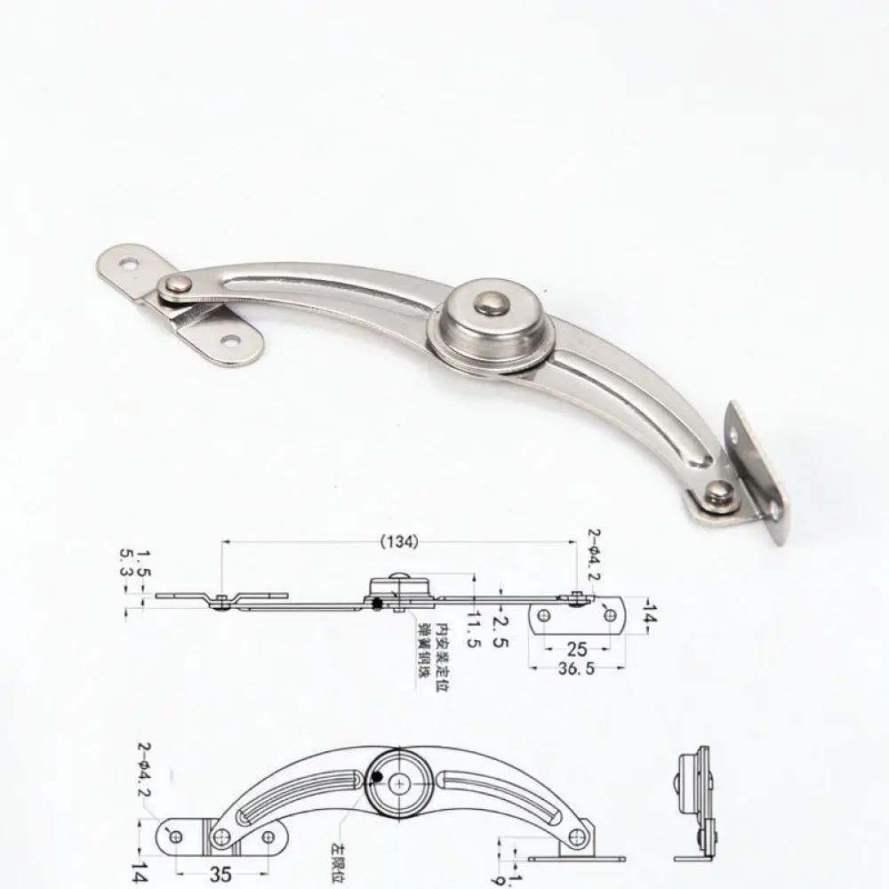 Metal Door Support Rod For Distribution Cabinet Limit Stay Industrial Hardware Electrical Gate Fixing Accessories