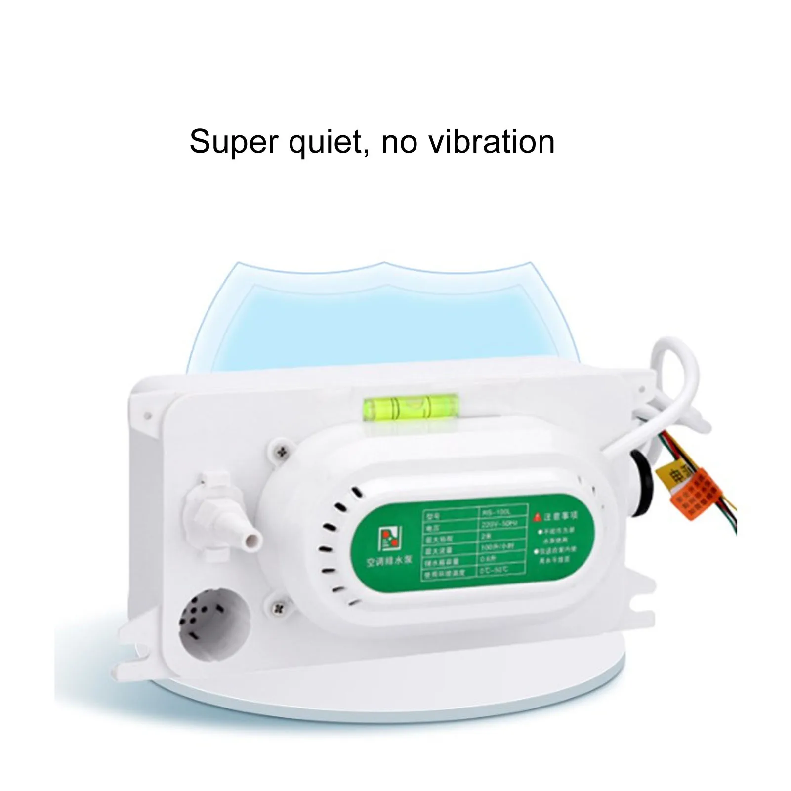 응축수 펌프 자동 HVAC 리프트 제거 배수 100L/H(제습기용 500ml 포함) 100-230V 응축수 펌프