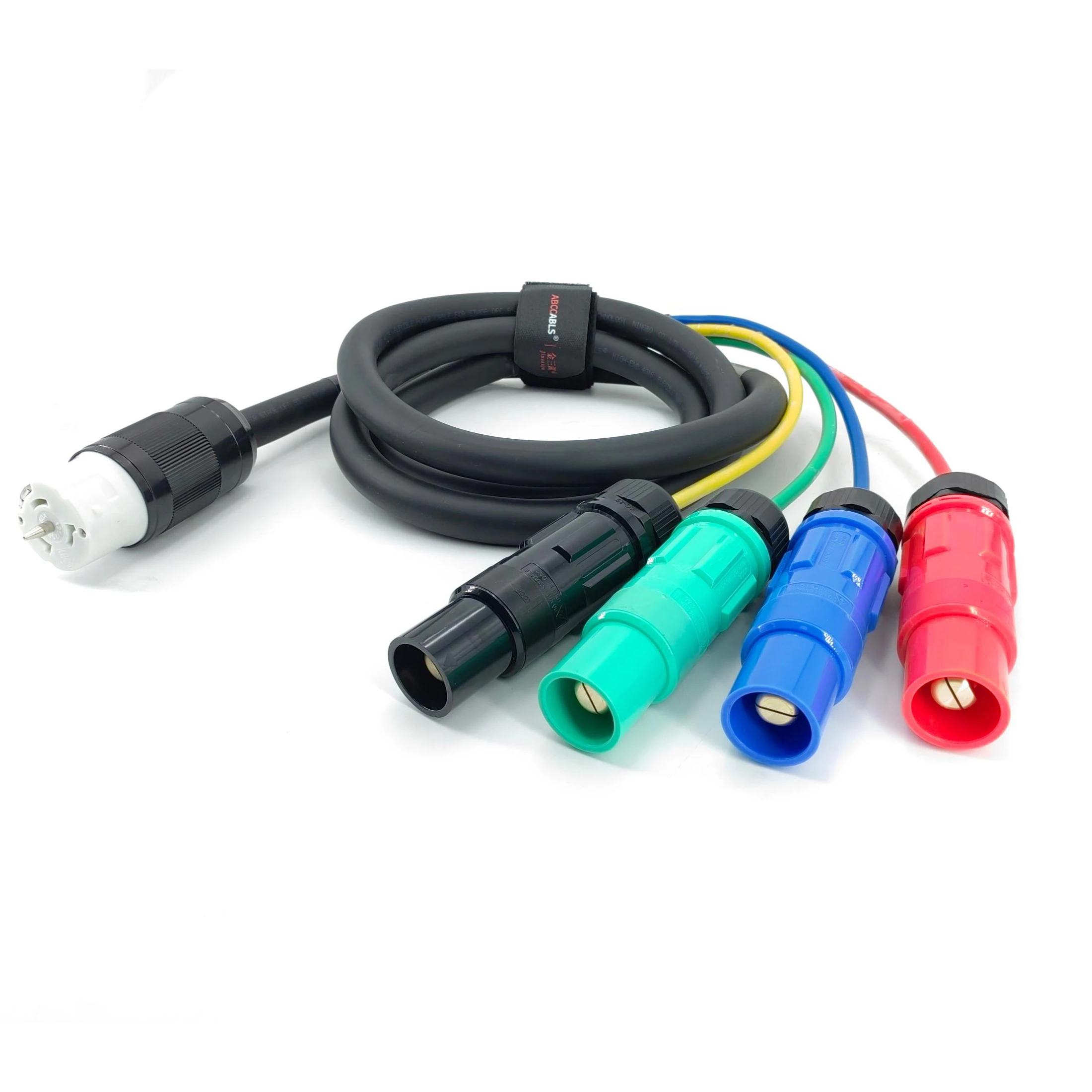 NEMA SS2-50R 25V/250Volt  to 4 Camlock USA Adapter 16mm