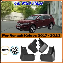 For Renault Koleos 2017 - 2023 2018 2019 2020 2021 2022 Car Mudflaps Mud Flaps Splash Guards Mudguards Flap Fender Accessories